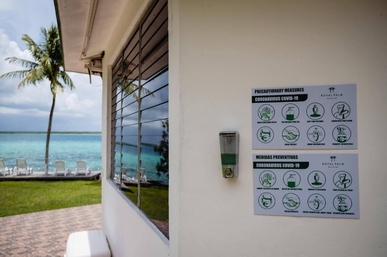 Royal Palm Bacalar Cabanas & Lagoon Club 外观 照片