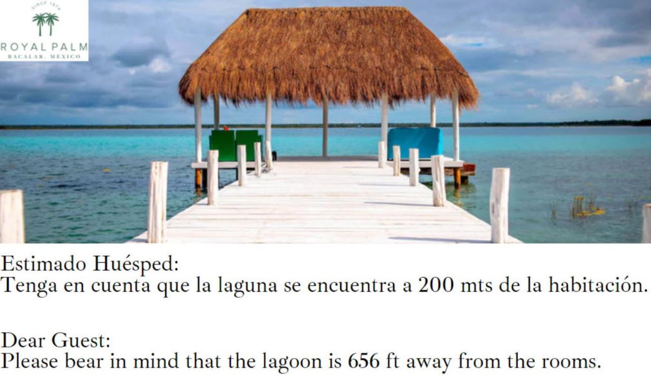 Royal Palm Bacalar Cabanas & Lagoon Club 客房 照片