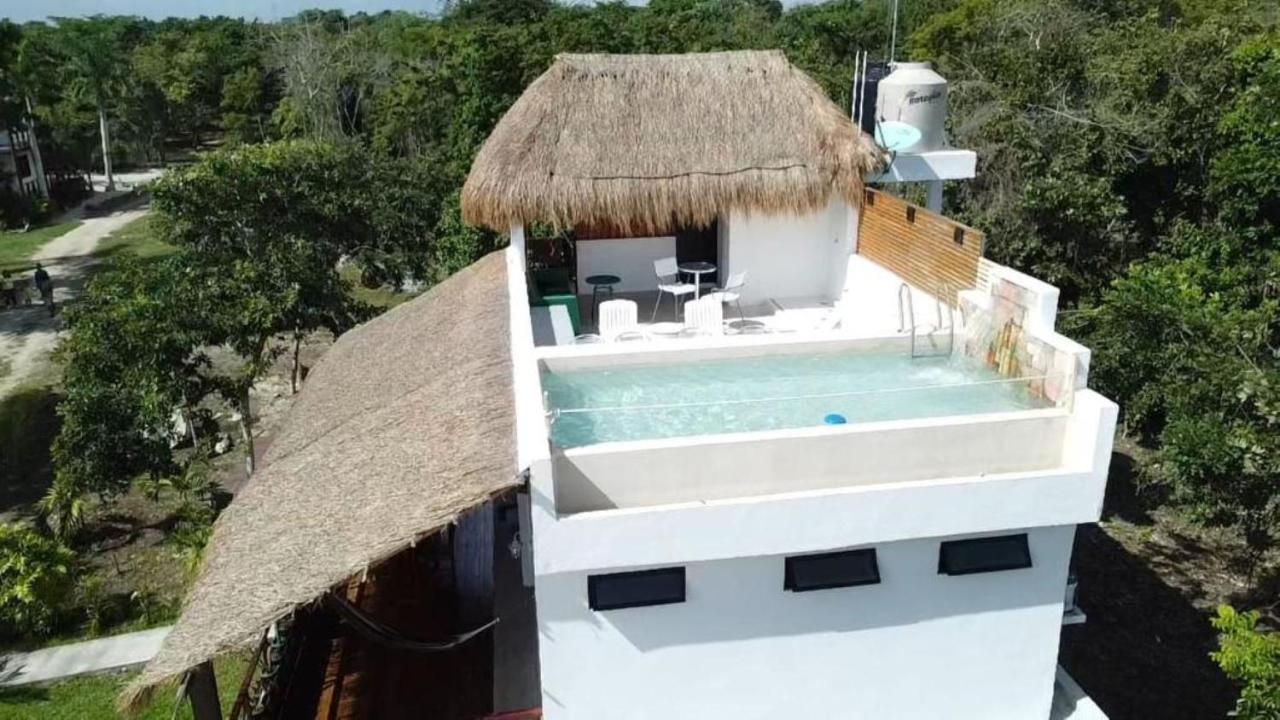 Royal Palm Bacalar Cabanas & Lagoon Club 外观 照片