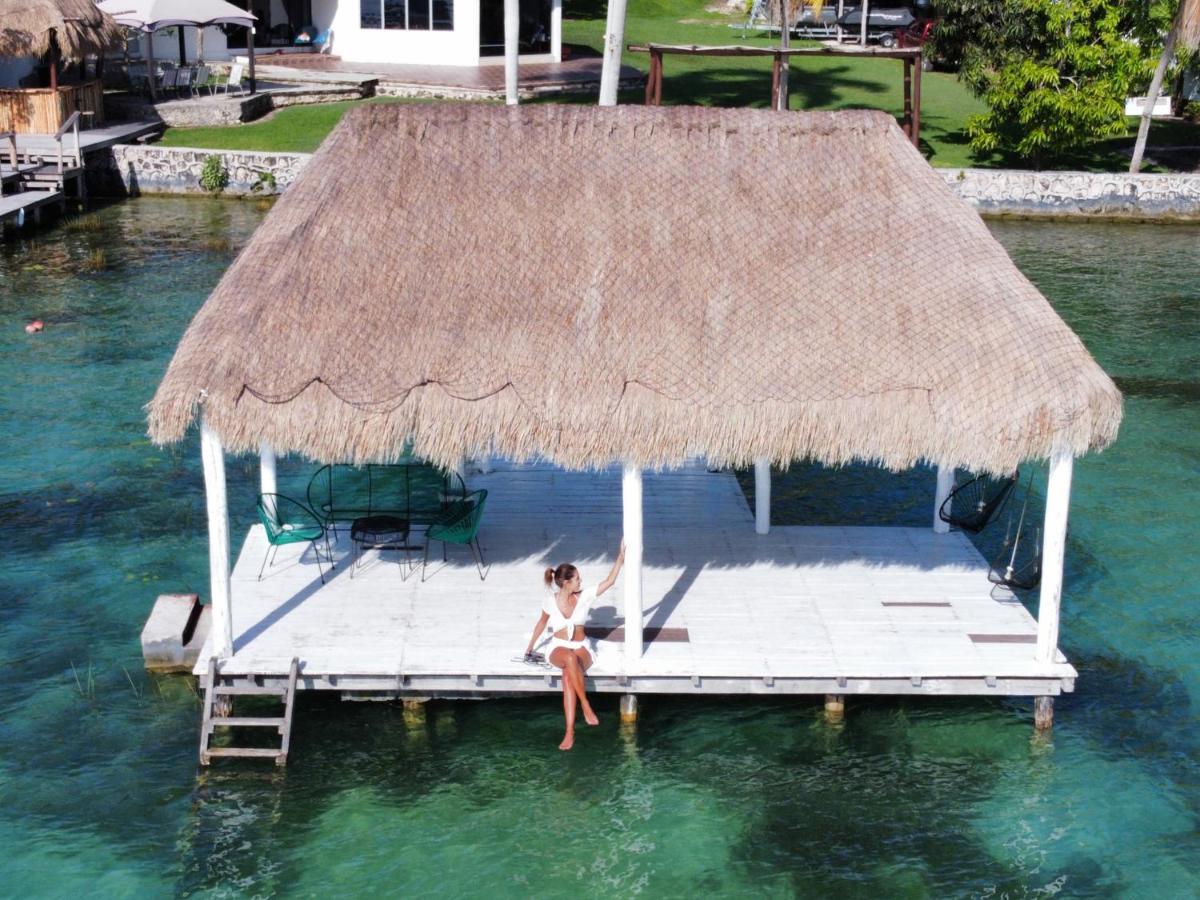 Royal Palm Bacalar Cabanas & Lagoon Club 外观 照片