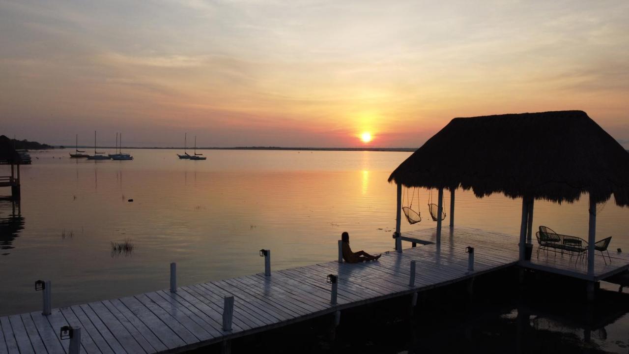 Royal Palm Bacalar Cabanas & Lagoon Club 外观 照片