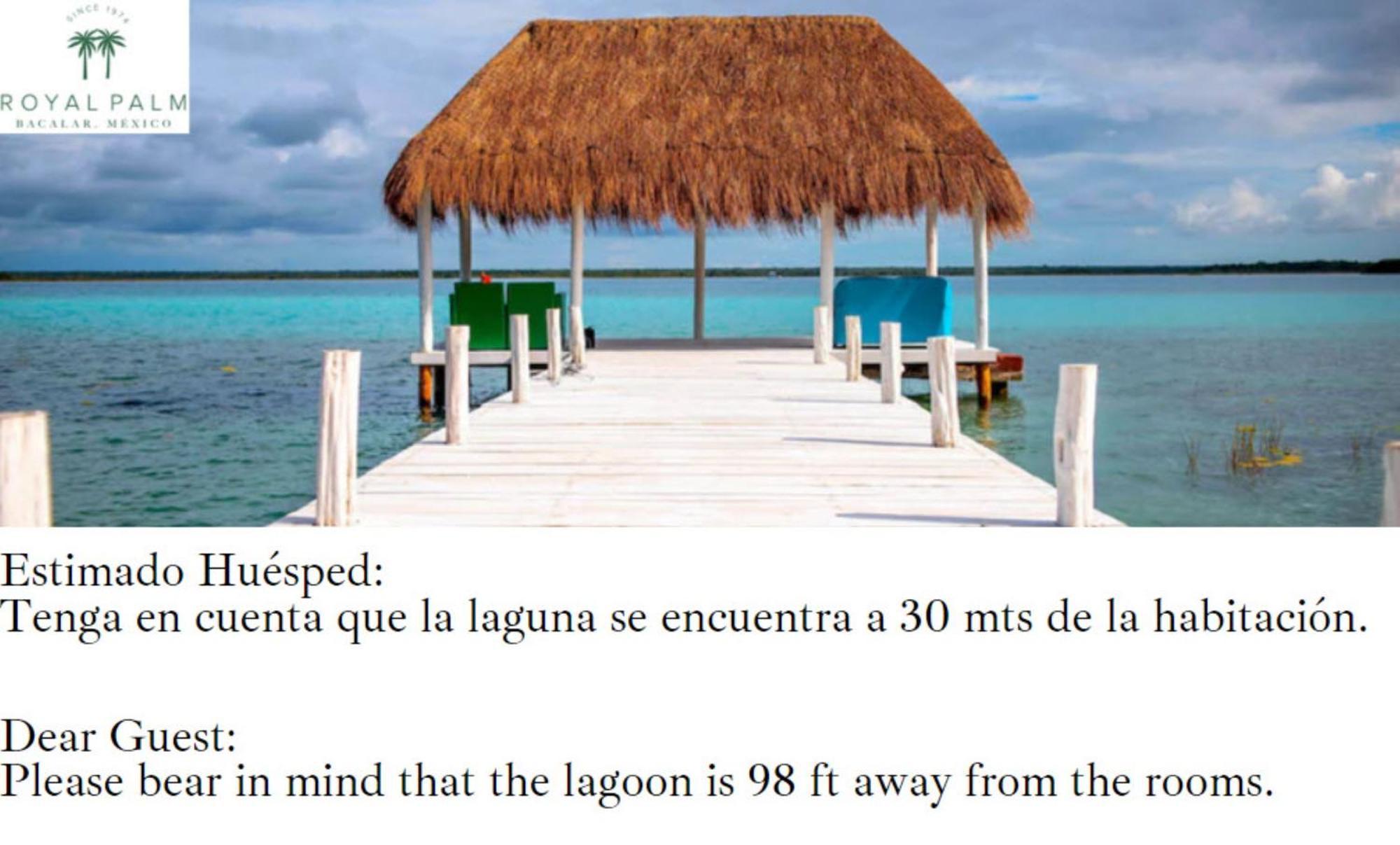 Royal Palm Bacalar Cabanas & Lagoon Club 客房 照片